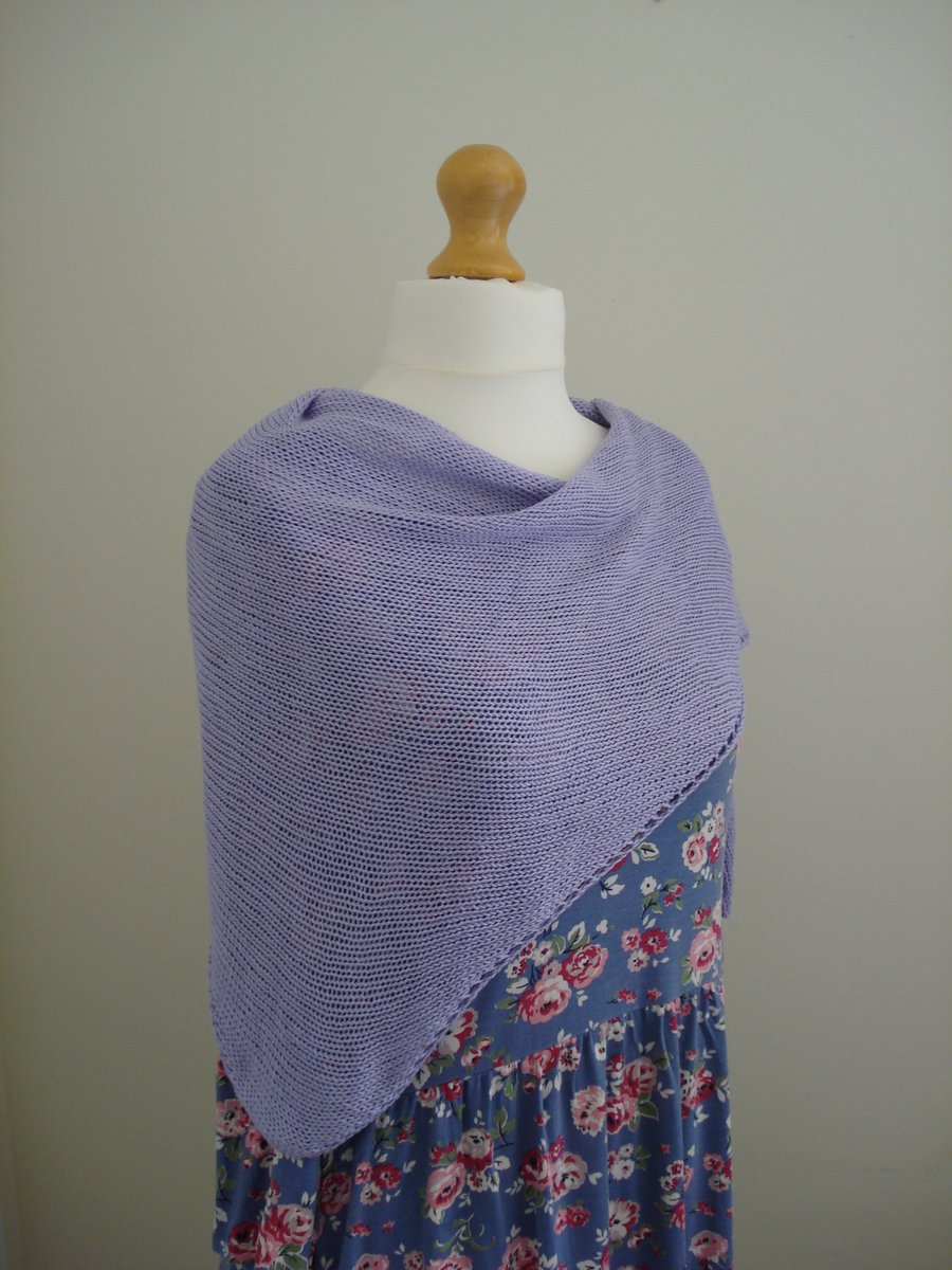 Bamboo Wrap, Stole, Shawl - Lavender