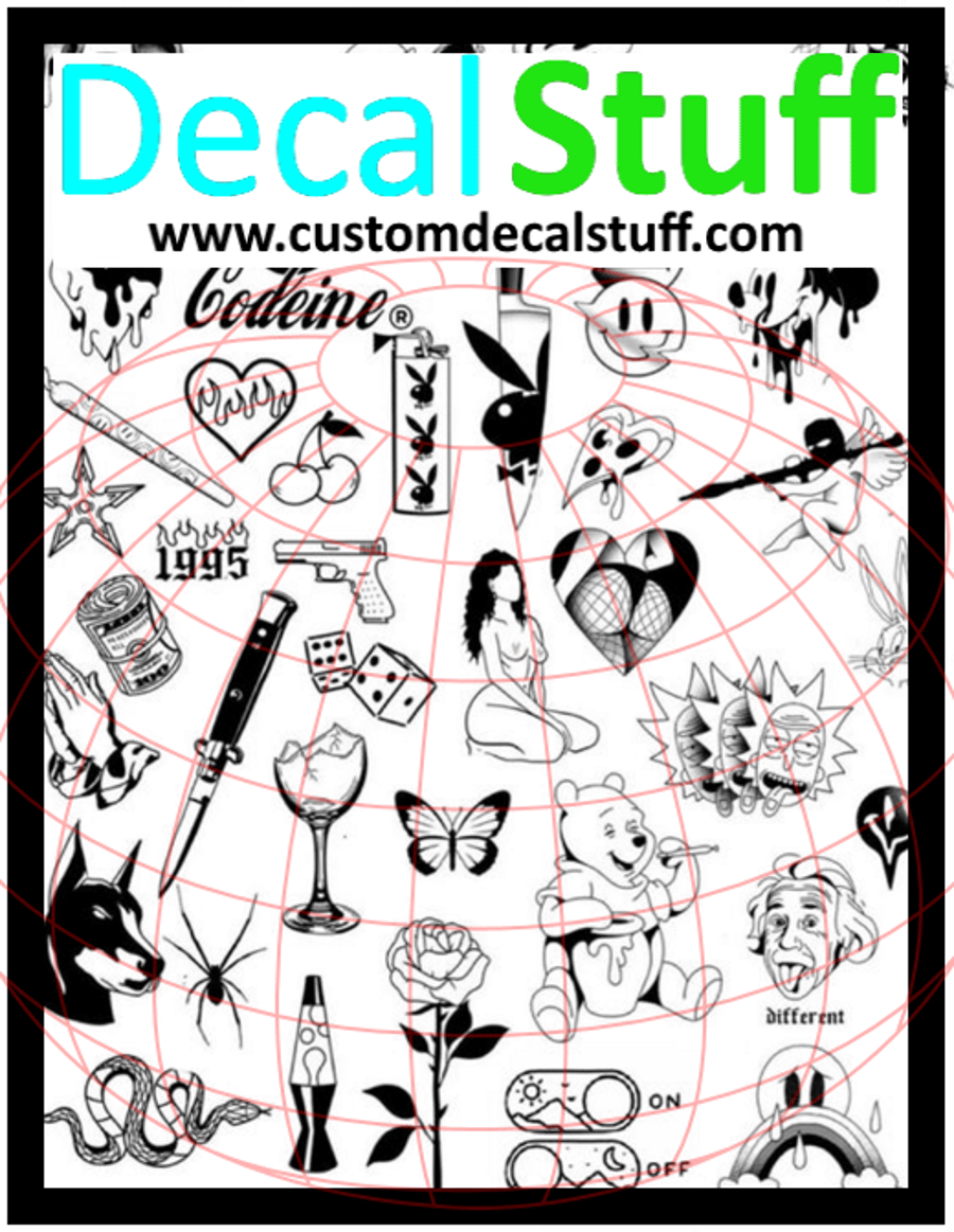 Temporary Tattoos - Digital Files