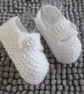 Cross Bar Baby Shoes 0-3months - Image 2