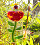 Red Love Heart suncatcher - Image 1