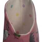 Scandi Bird Embroidered Hanging Storage Pod