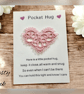 Tatted lace heart pocket hug - Image 2