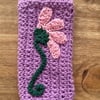 Crocheted phone case