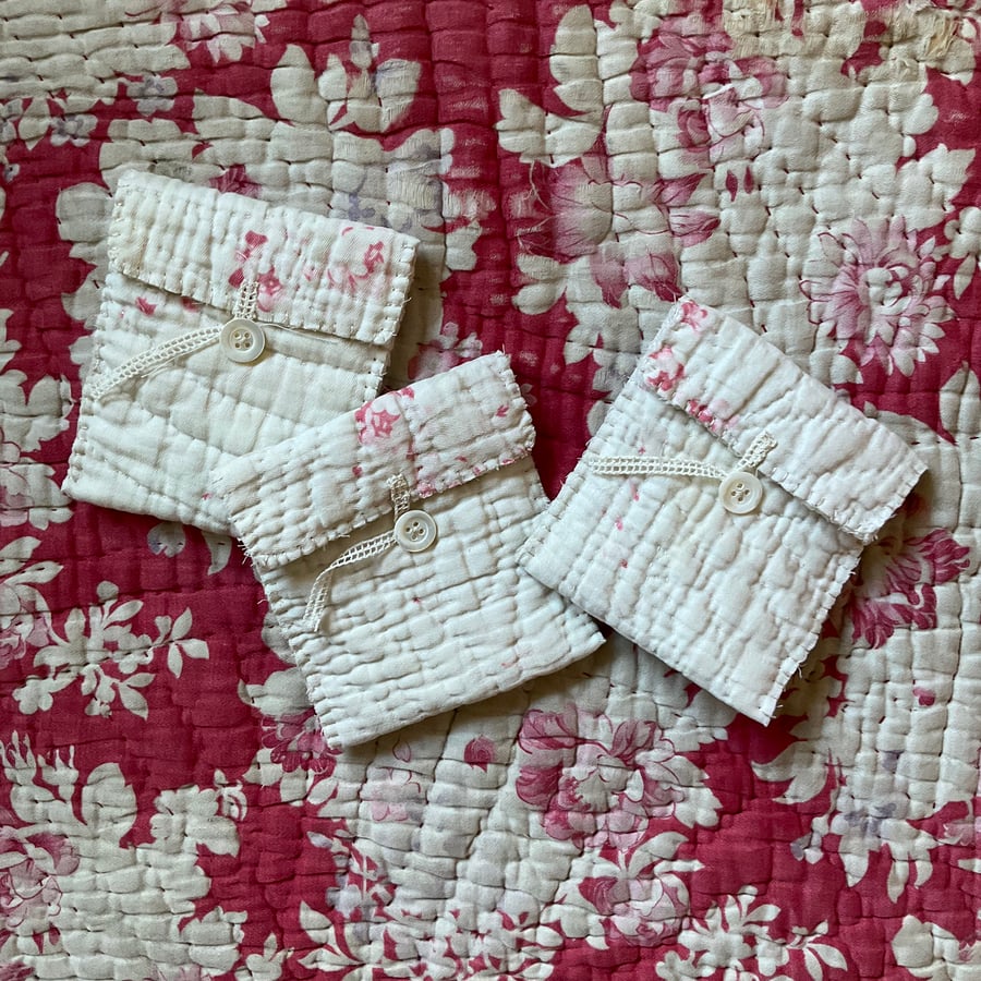 Vintage Quilt Mini Pouch