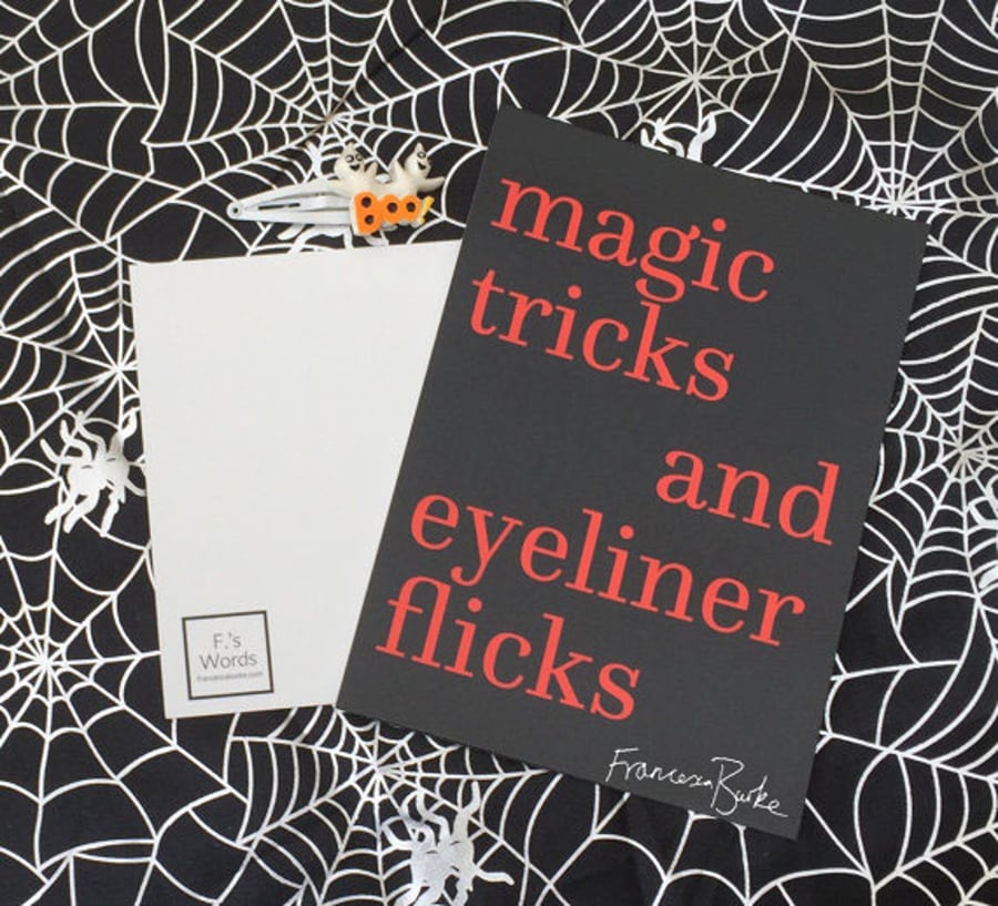 Magic Tricks and Eyeliner Flicks Halloween Party Decor, Witches, Friendship