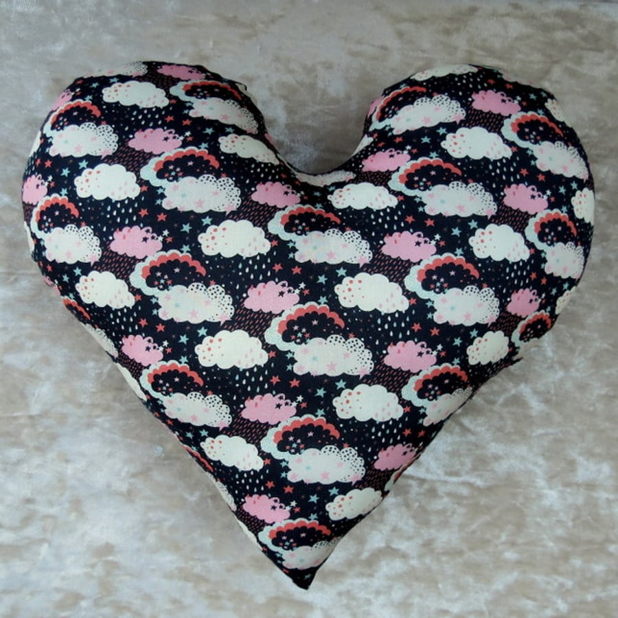Mastectomy pillow.  Heart shaped pillow.  Breast Cancer pillow.