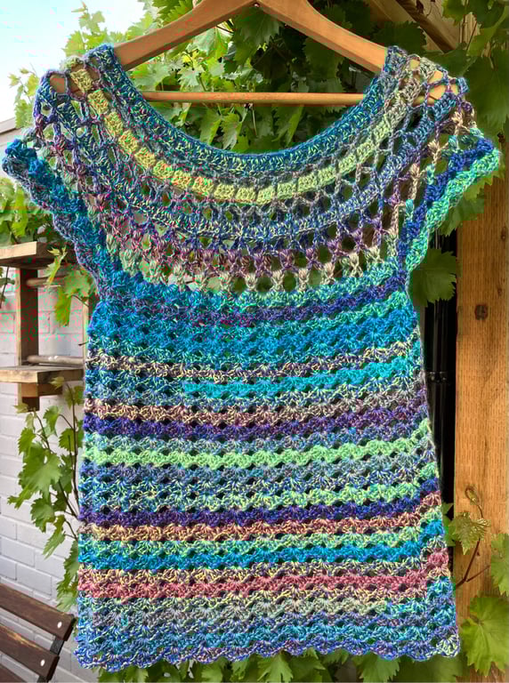 Handmade crochet summer top