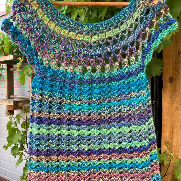 Handmade crochet summer top