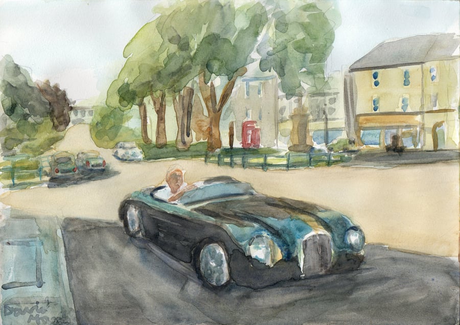 C Type Jag  Mousemat