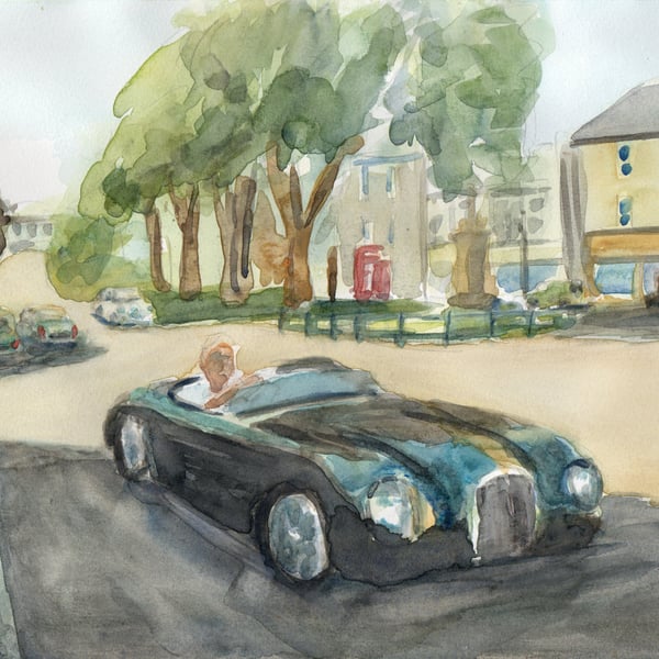 C Type Jag  Mousemat