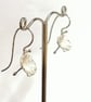 Dandelion seed eardrop made from Silver - Image 1