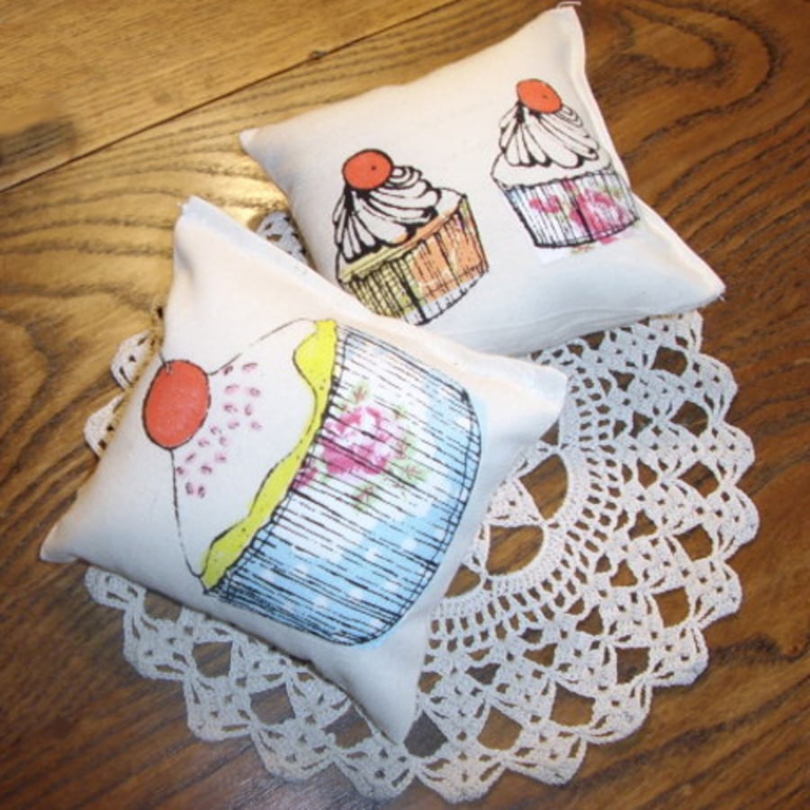 *Summer Sale* Lavender Scented Cupcake cushions