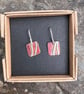 Copper and Silver Shoreline  Earrings - Image 7