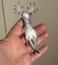 Spun Cotton Winter Wood Spirit - Image 5