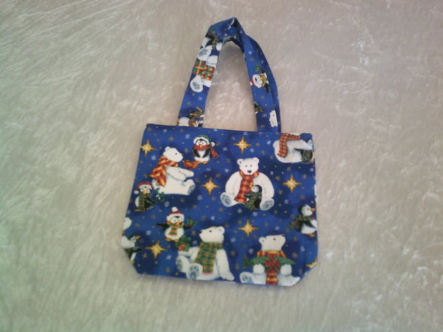 Polar bears and Penguins Gift Bag