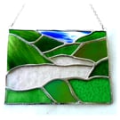 Lake District Panel Stained Glass Picture Landscape 015