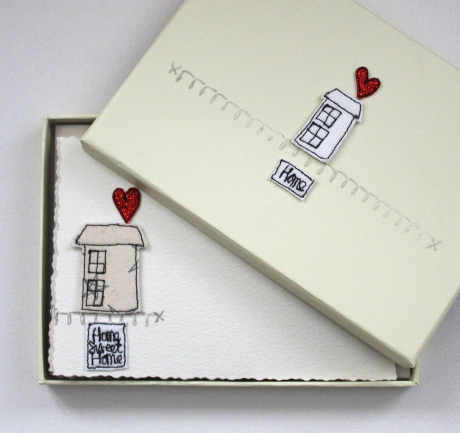 'Home Sweet Home' - A Box of Six Postcards with Envelopes