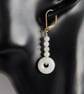 Burmese Jadeite Circle Earings - Image 2