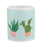 Succulents (light blue)  Mug - Image 2
