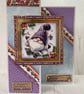 Holidays Christmas Card Merry & Bright,Tomte, Gnome by Carolee Crafts PB6 - 0010 - Image 1