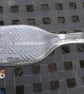 Heart Glass Bottle Cheese Serving Dish Approx 12 inches