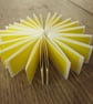 50 Small Bright Yellow Stickers - Image 1