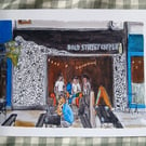 Bold street coffee watercolour print