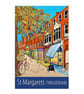 St Margarets Twickenham travel poster print by Susie West - Image 4