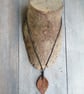Ceramic leaf necklace - Image 3