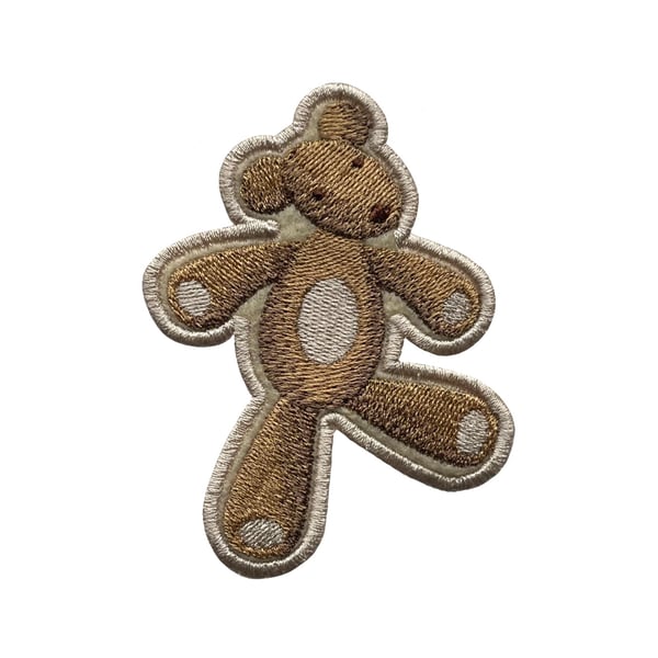 Bear Sew on Patch - Embroidered Patch