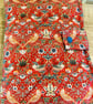 Book Sleeve in William Morris Red Strawberry Thief Fabric  - Image 5