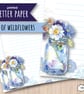 Letter Writing Paper - jar of flowers, in a watercolour design