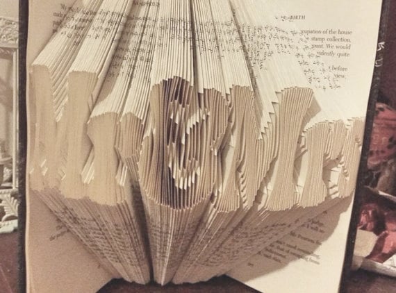 Mr & Mrs MMF Book Folding Pattern - EMAILED PDF PATTERN