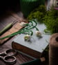 Snowdrop Crochet Bookmark - Petite Edition - Image 4