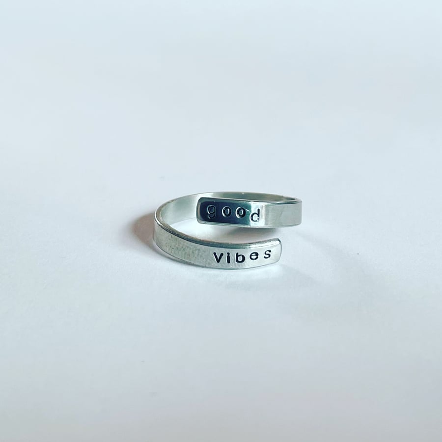 Stamped wrap ring