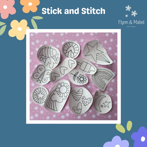 Stick and Stitch Cute Embroidery Designs