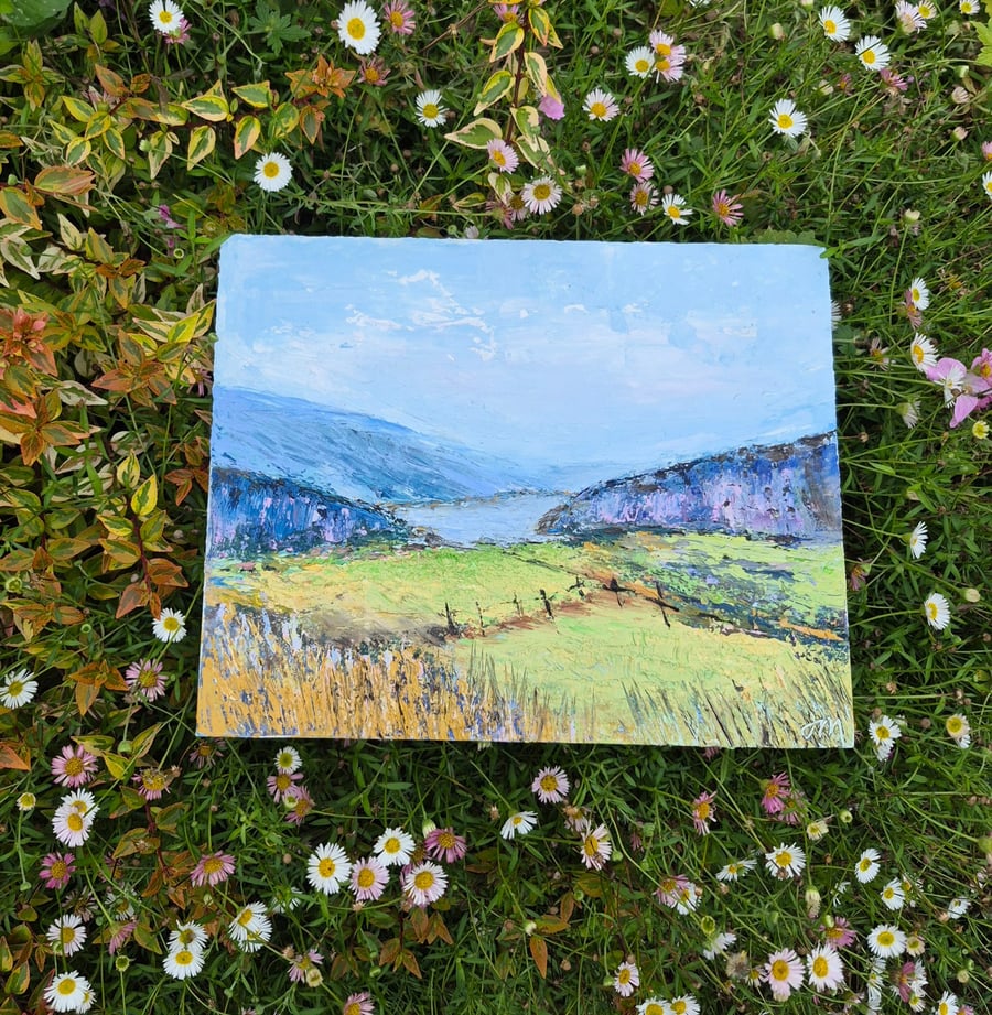 "A feeling"  an original oil painting 