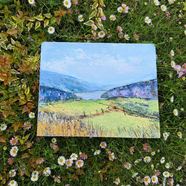 "A feeling"  an original oil painting 