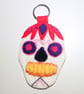 Mexican Sugar Skull Keyring - UK Free Post - Image 1