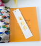 Original Hand Painted Yellow Bird Bookmark - Image 2