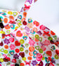 Gift bag, reusable gift bag, Birthday gift bag, hearts, butterflies, floral  - Image 3