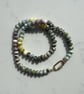 On Safari Hand Knotted Beaded Gemstone Necklace - Image 5