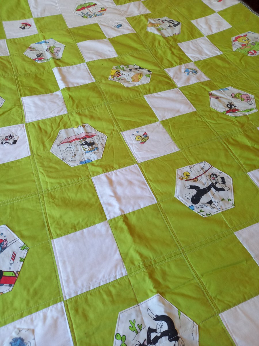 Cartoon patchwork quilt