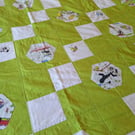 Cartoon patchwork quilt