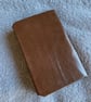 A6: Softcover - Brown coloured leatherbound Notebook - 60 lined pages - Image 5