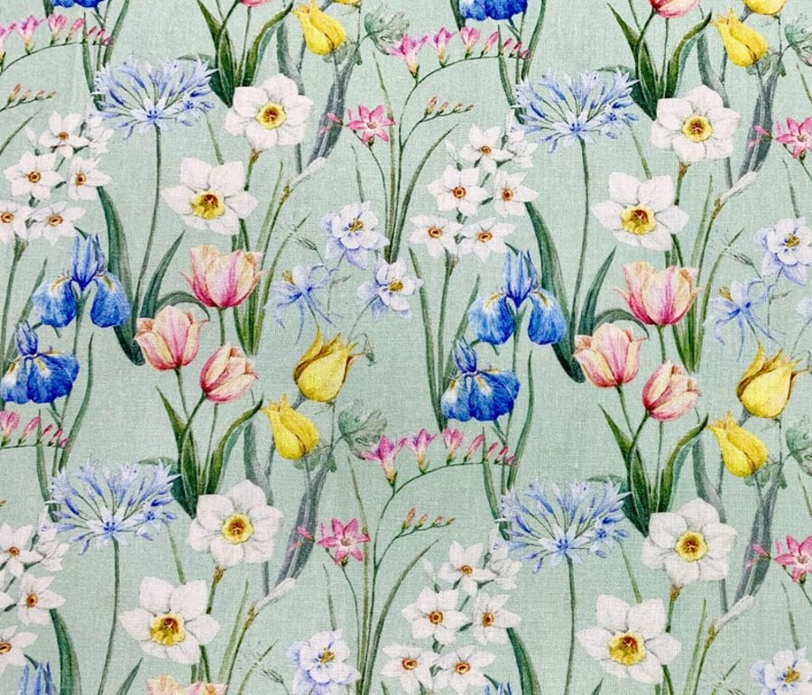 Spring Flower Tablecloths    100cm to 400cm 