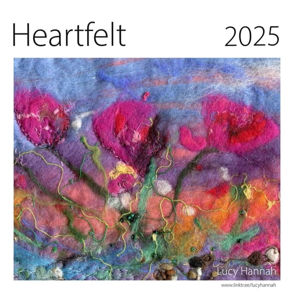 2025 HEARTFELT calendar