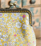 Coin purse made with Liberty cotton in the print: 'June's Meadow' in 3 colours - Image 8