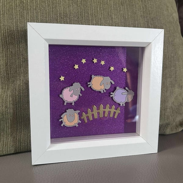 BOXED  FRAMES  WITH SCENE