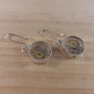 Sterling Silver Watchparts Cogs Earrings (SKU201025)